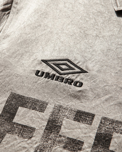 Umbro Satin Enfield Shirt Silver Pearl Shirts Longsleeve Shirt UBMW0512FA336 GRY0009