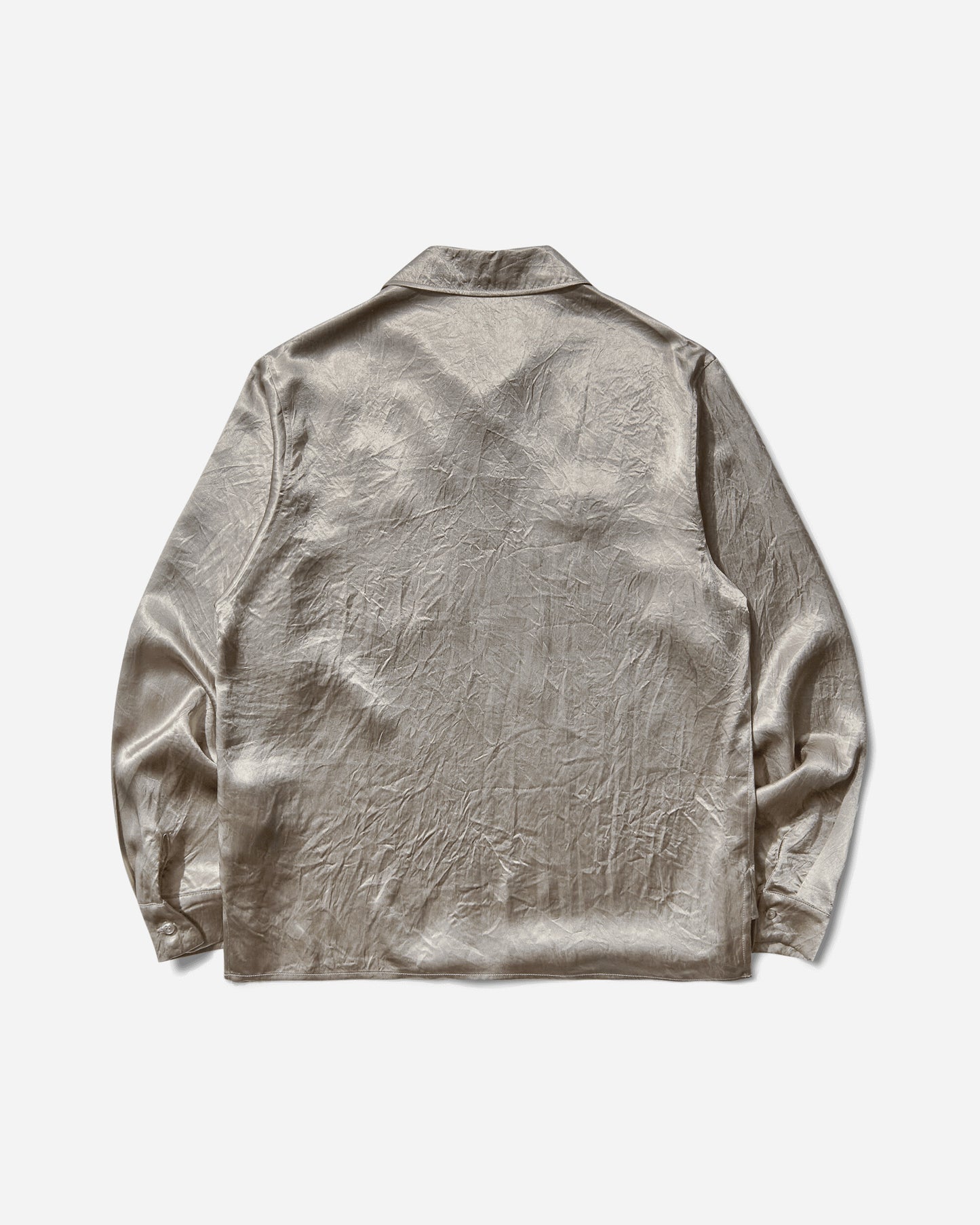 Umbro Satin Enfield Shirt Silver Pearl Shirts Longsleeve Shirt UBMW0512FA336 GRY0009