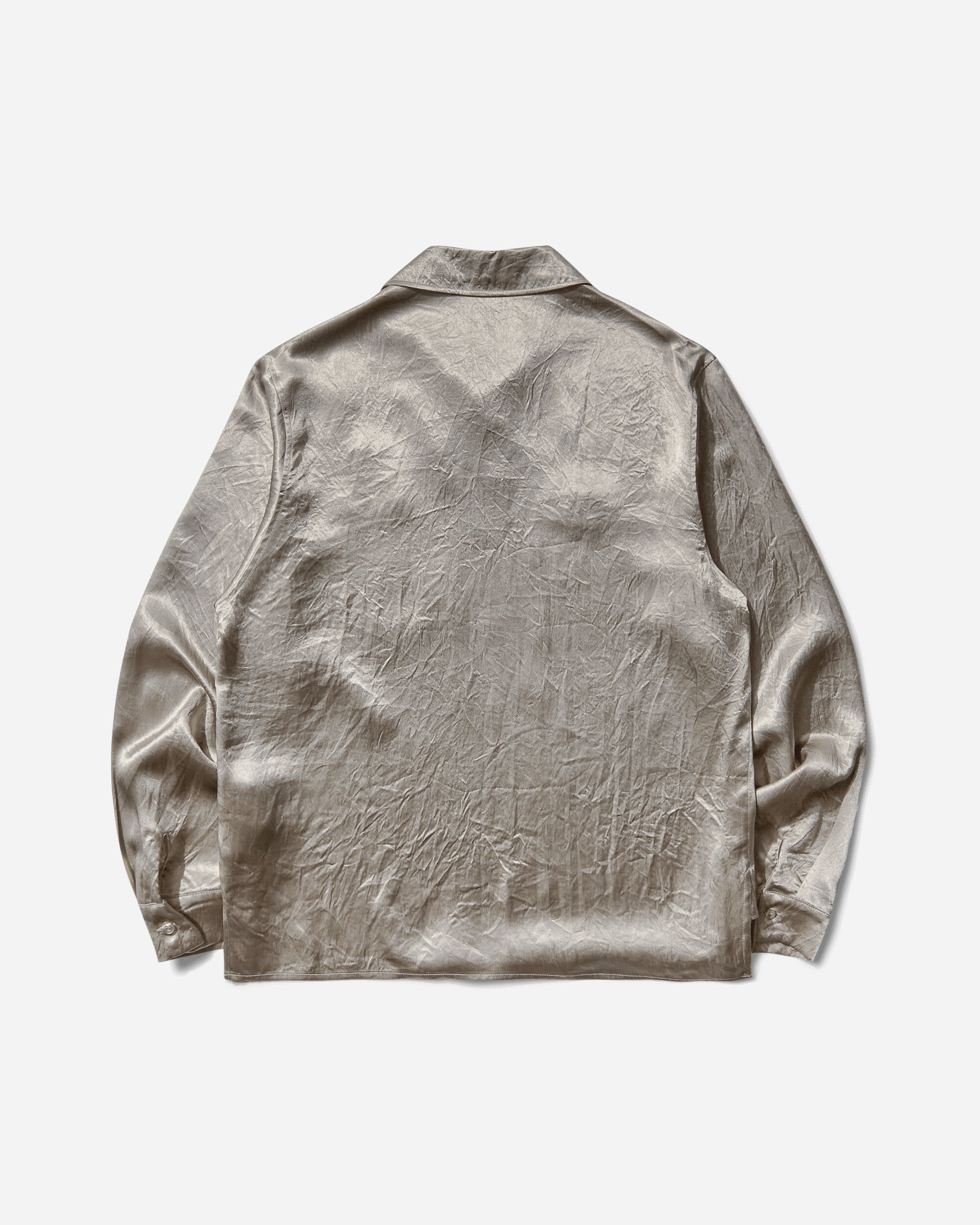 Umbro Satin Enfield Shirt Silver Pearl Shirts Longsleeve Shirt UBMW0512FA336 GRY0009