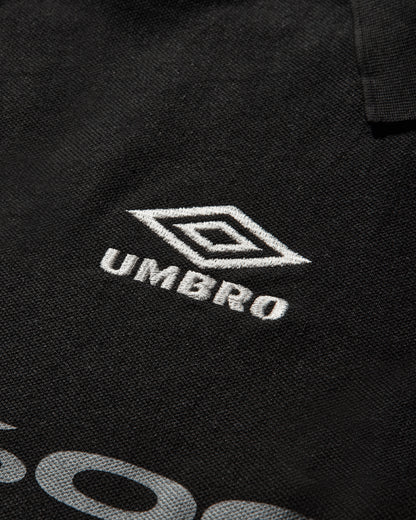 Umbro 001% Fair Polo Black T-Shirts Polo UBMW0490FA319 BLK0001
