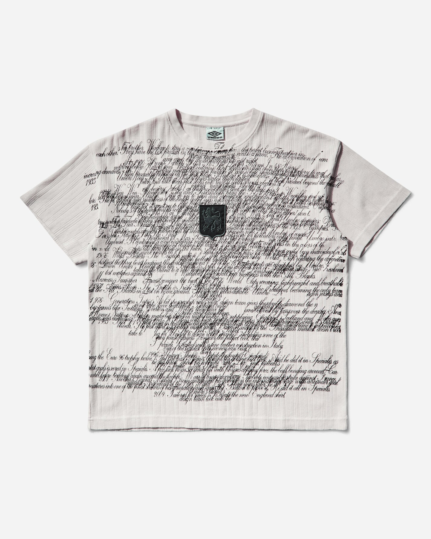 Umbro Biography Pointelle Baby Tee White Powder T-Shirts Shortsleeve UBMW0526JY150 WTH0014