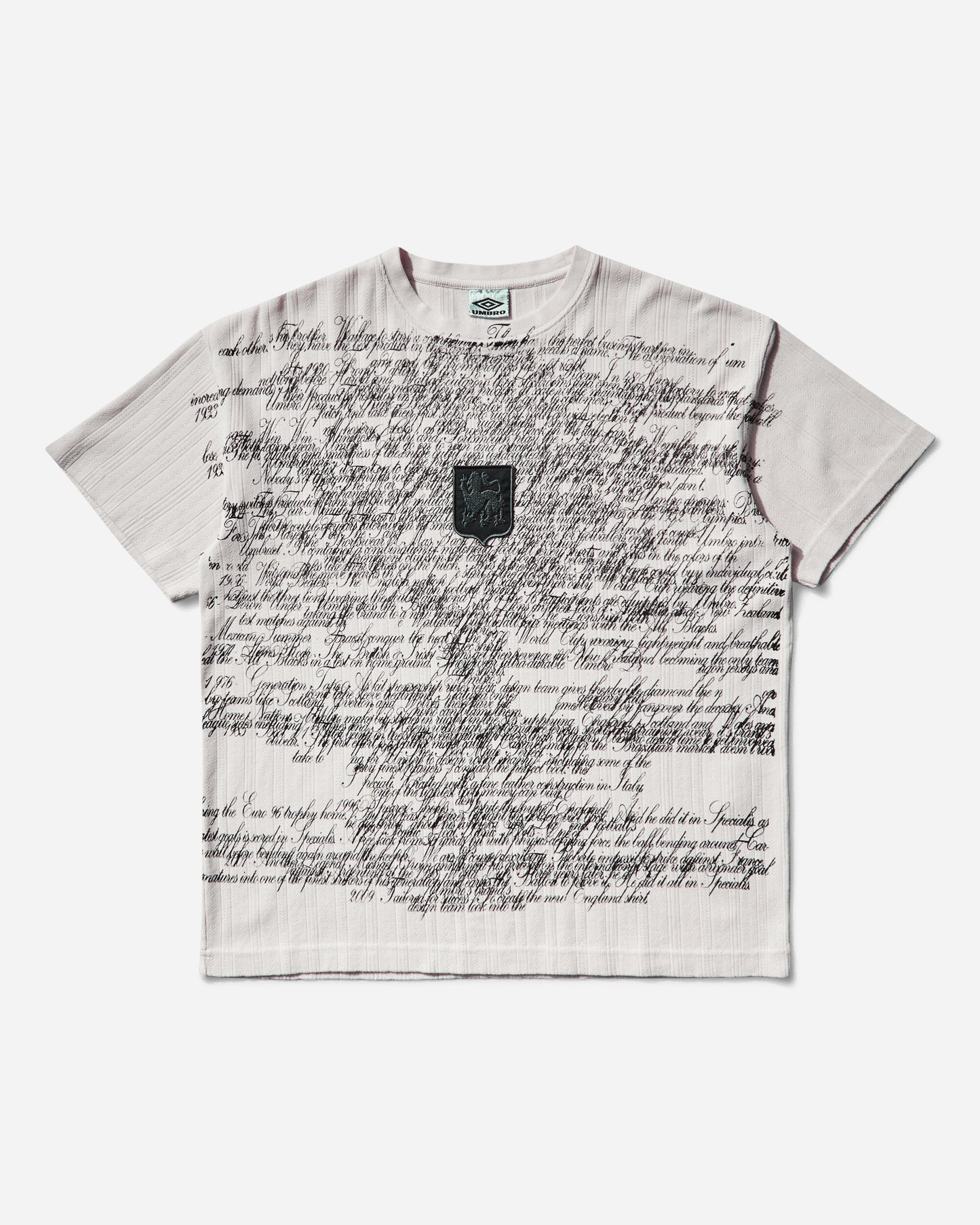 Umbro Biography Pointelle Baby Tee White Powder T-Shirts Shortsleeve UBMW0526JY150 WTH0014