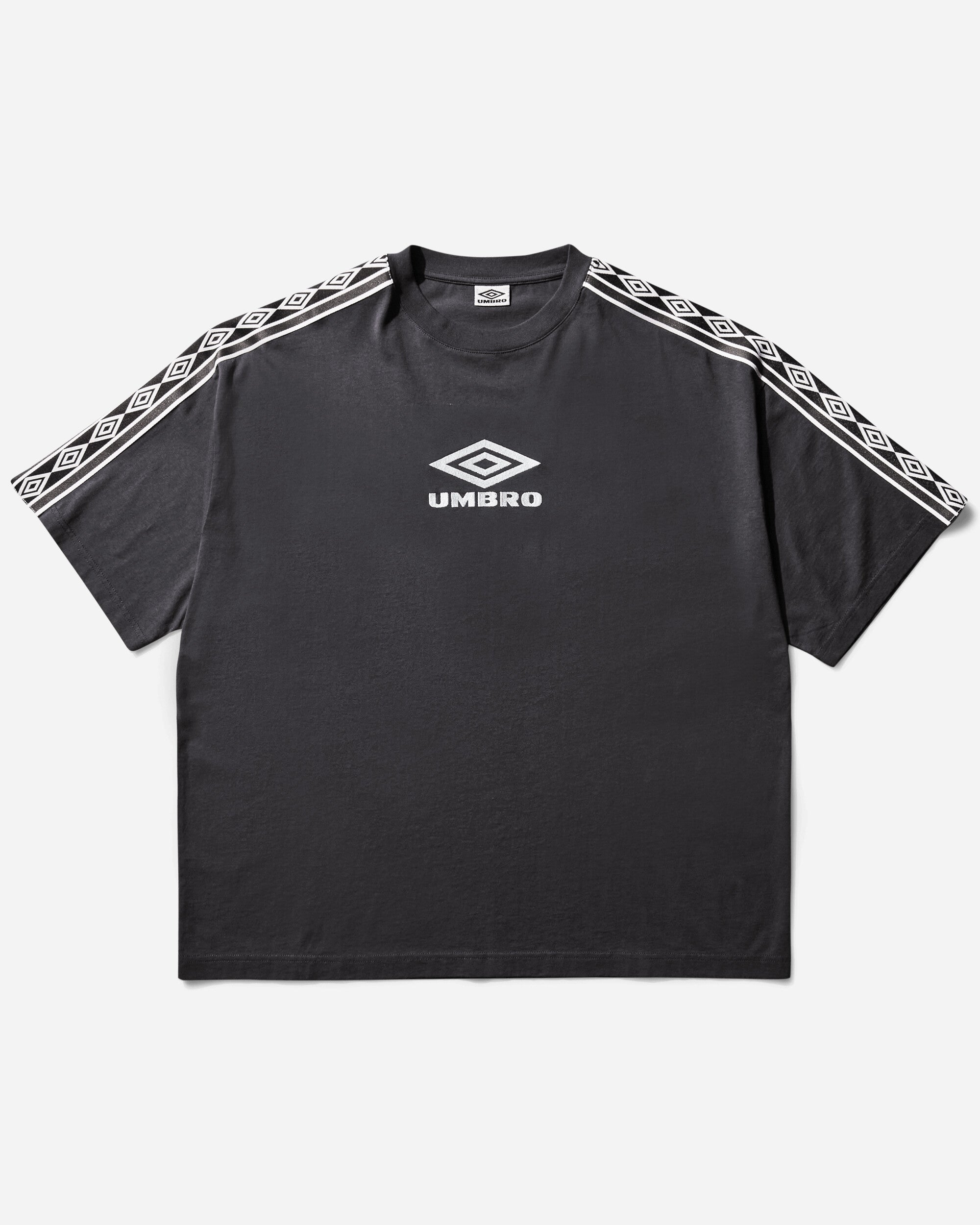 Umbro Offence Defence Tape Tee Washed Black T-Shirts Shortsleeve UBMW0514JY144 BLK0020