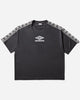 Umbro Offence Defence Tape Tee Washed Black T-Shirts Shortsleeve UBMW0514JY144 BLK0020