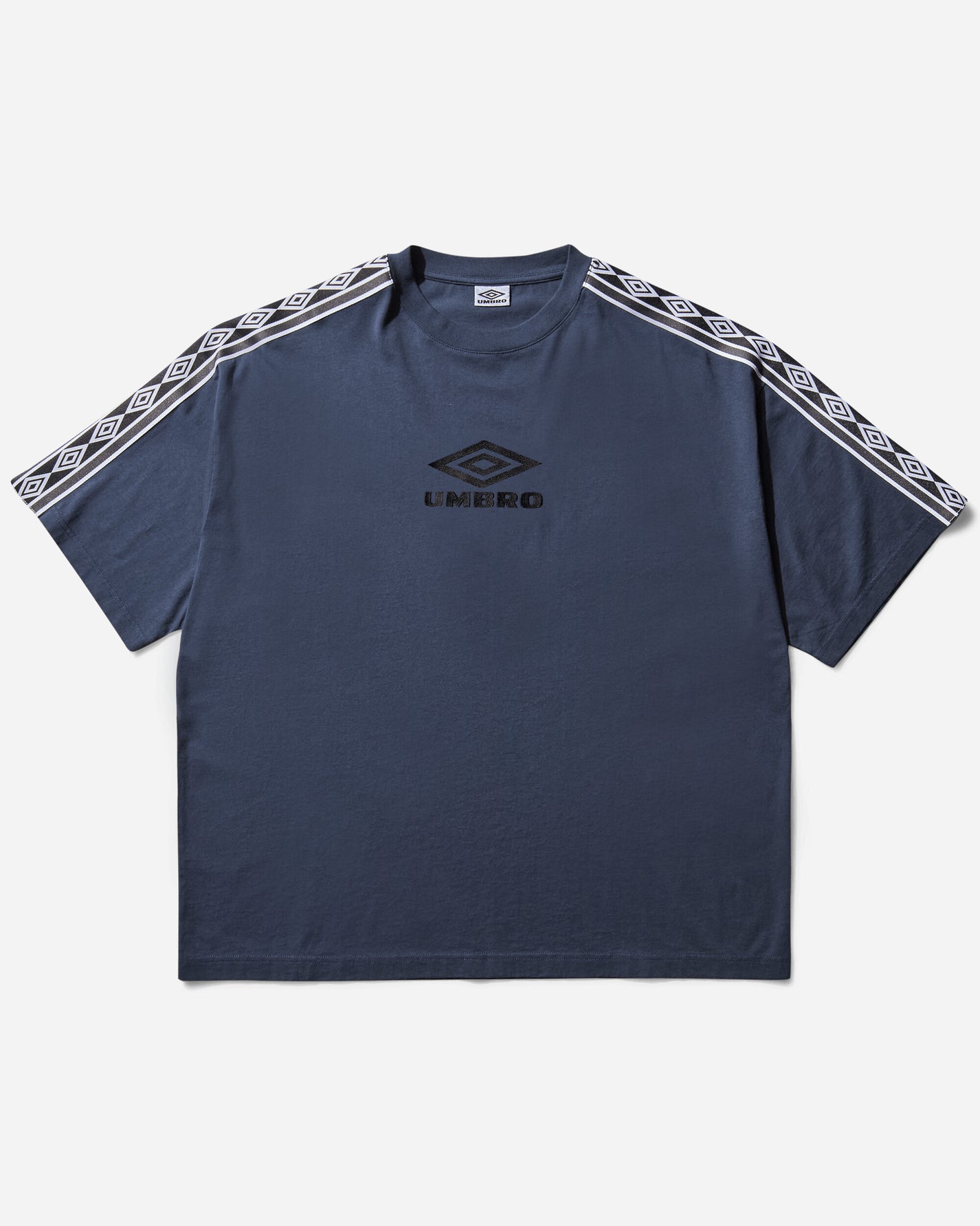 Umbro Offence Defence Tape Tee Blue T-Shirts Shortsleeve UBMW0514JY144 BLU0001