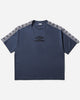 Umbro Offence Defence Tape Tee Blue T-Shirts Shortsleeve UBMW0514JY144 BLU0001