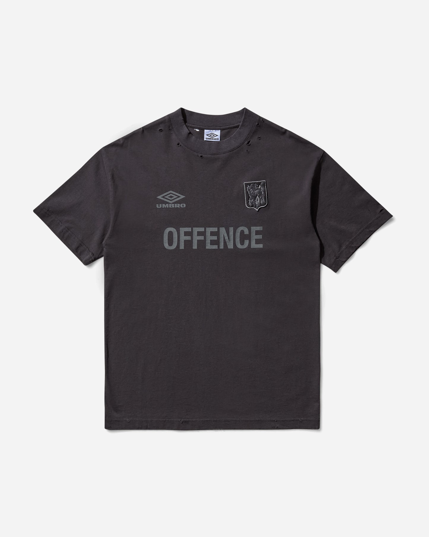 Umbro Offence Defence Tee Washed Black T-Shirts Shortsleeve UBMW0414JY128 BLK0020