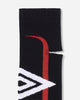 Umbro Logo Socks Black Underwear Socks UBMW0359YA15 BLK0001