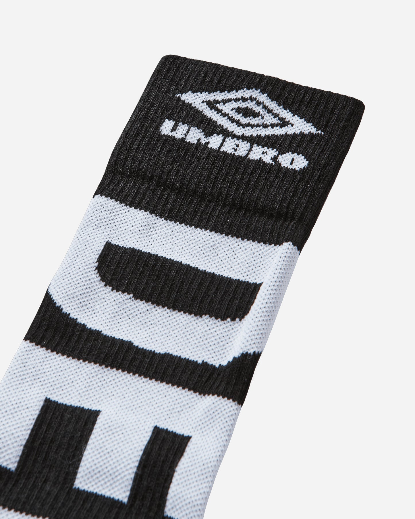 Umbro Offence Defence Socks Black White Underwear Socks UBMW0522YA22 BLK0012