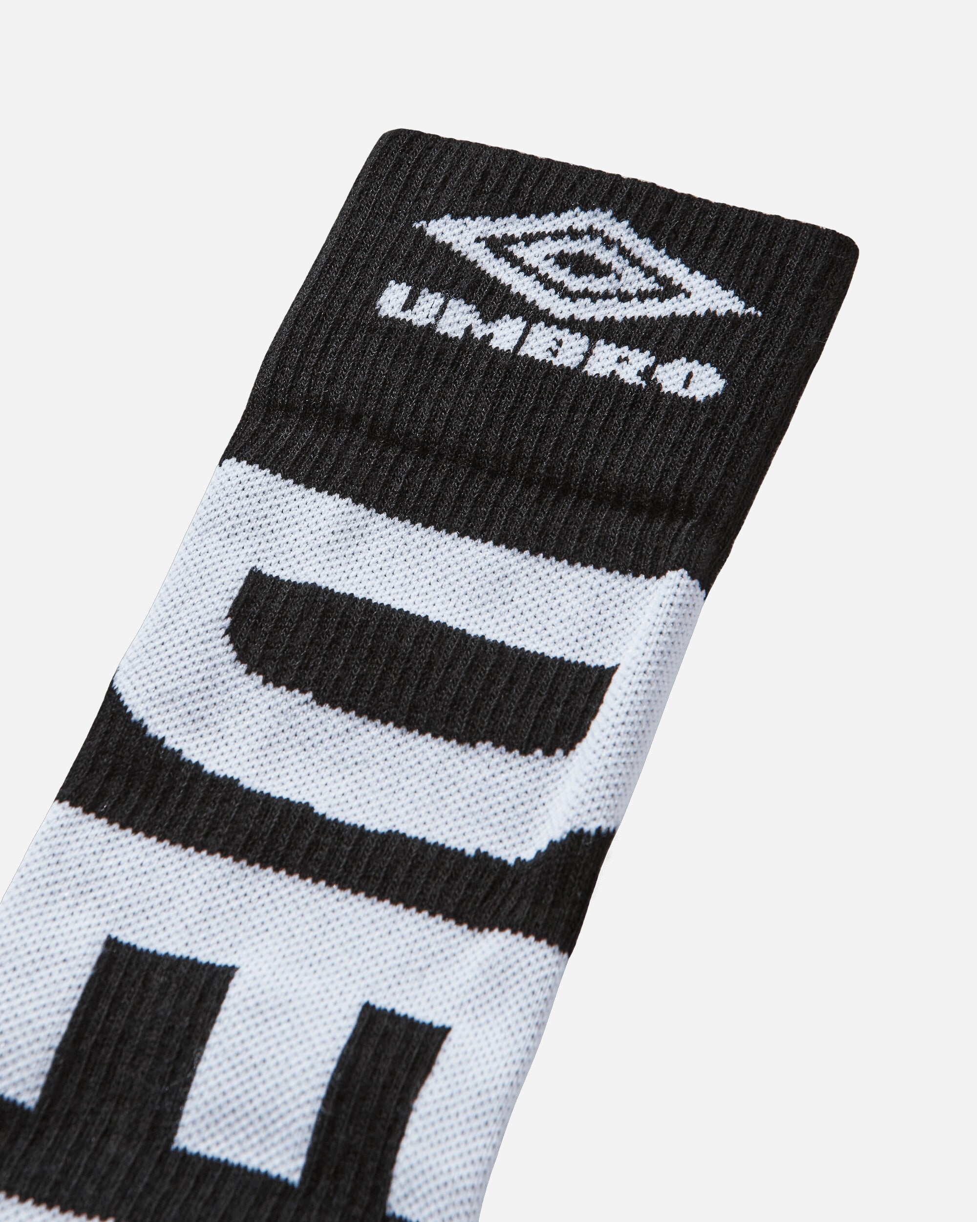 Umbro Offence Defence Socks Black White Underwear Socks UBMW0522YA22 BLK0012