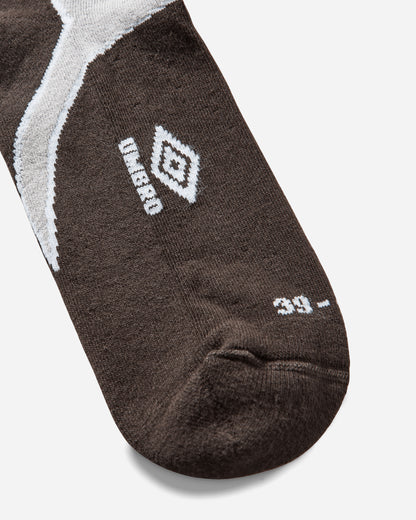 Umbro Sport Argyle Socks Black Dark Gray Underwear Socks UBMW0500YA21 BLK0041