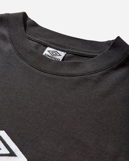 Umbro Og Logo Ls Shirt Washed Black White T-Shirts Top UBMW0237JY54 BLK0052