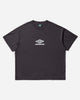 Umbro Og Logo T Shirt Washed Black T-Shirts Top UBMW0238JY55 BLK0020