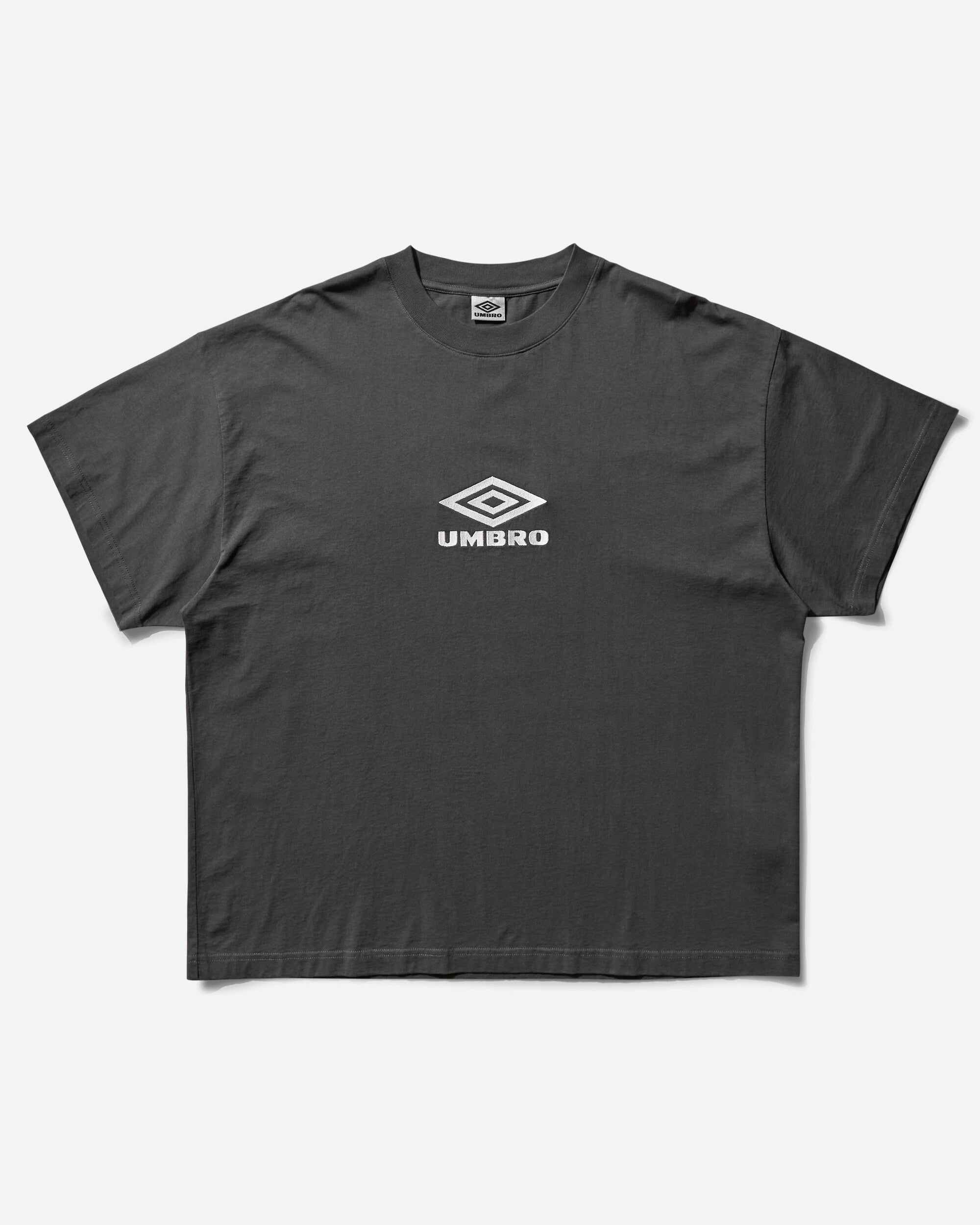 Umbro Og Logo T Shirt Dark Grey T-Shirts Top UBMW0238JY55 GRY0003