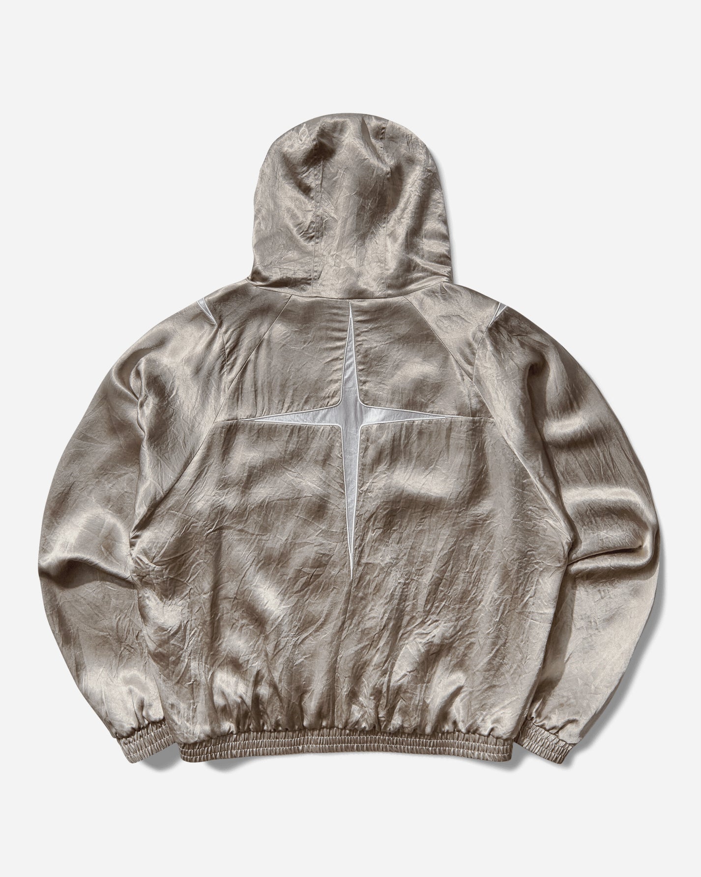 Umbro Satin Jester Track Jacket Silver Pearl Sweatshirts Track Tops UBMW0511FA335 GRY0009