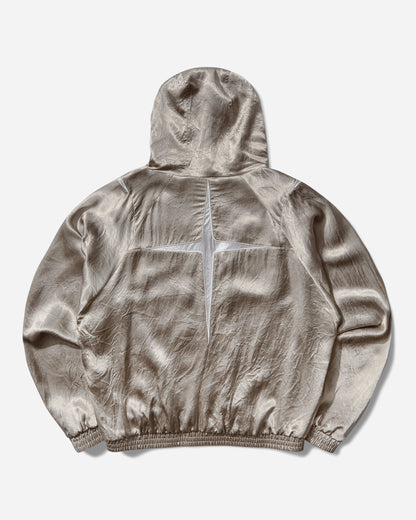 Umbro Satin Jester Track Jacket Silver Pearl Sweatshirts Track Tops UBMW0511FA335 GRY0009