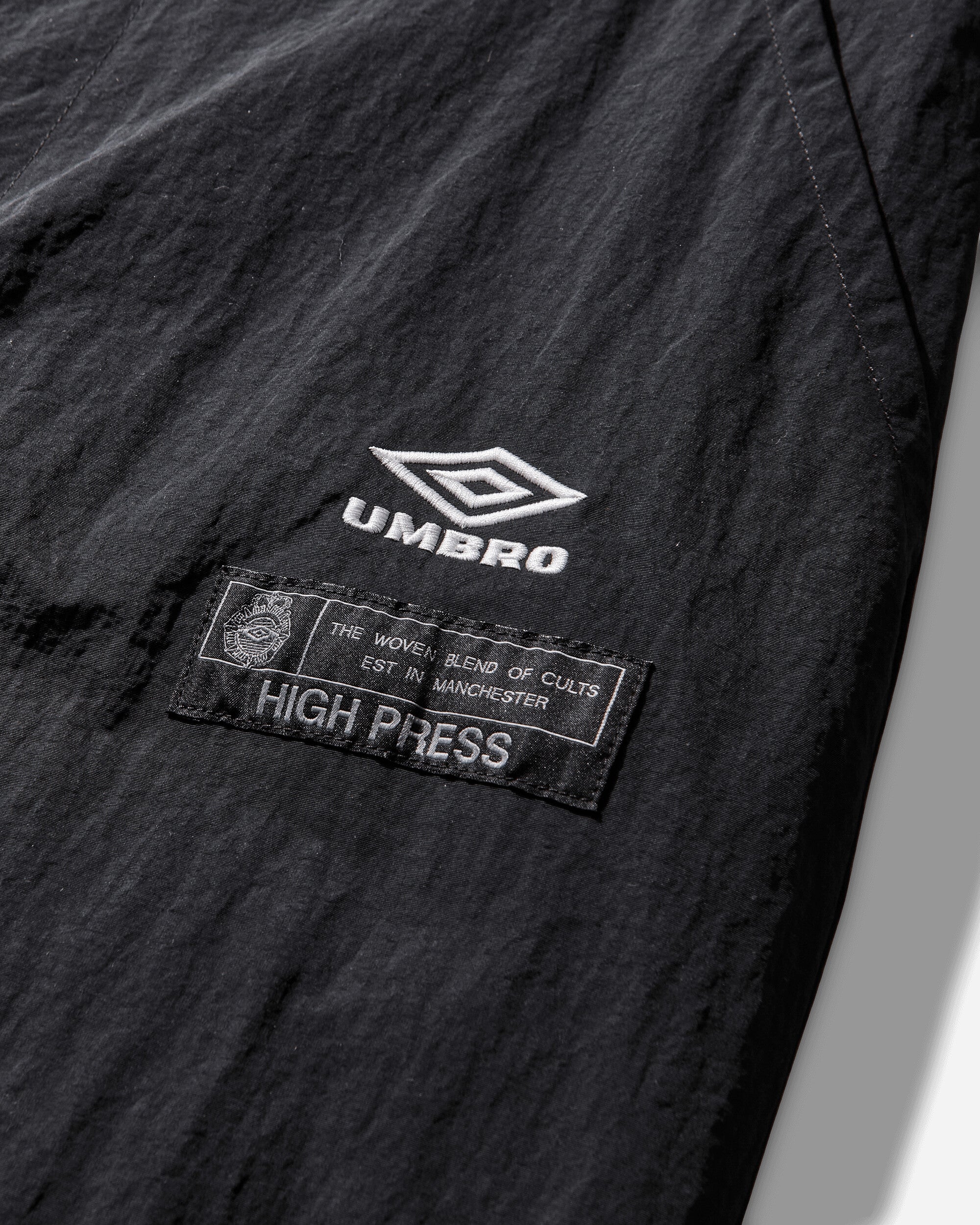 Umbro Antique Nylon Pants Carbon Black Pants Trousers UBMW0493FA322 BLK0002