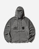 Umbro Royal Arms Zip Masked Hoodie Smock Grey Sweatshirts Zip-Ups UBMW0487FA317 GRY0052
