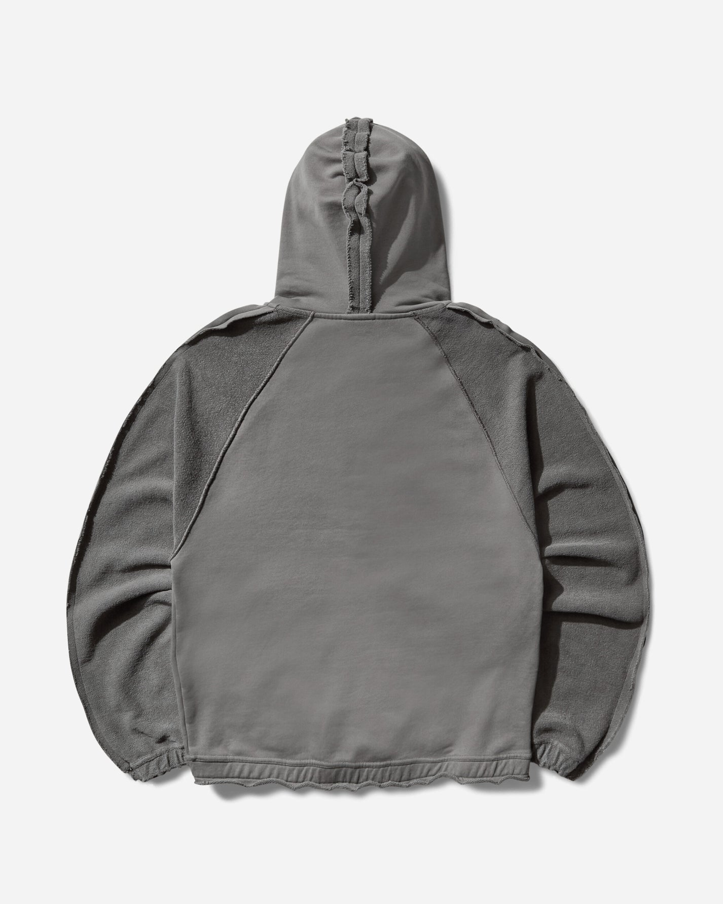 Umbro Royal Arms Zip Masked Hoodie Smock Grey Sweatshirts Zip-Ups UBMW0487FA317 GRY0052