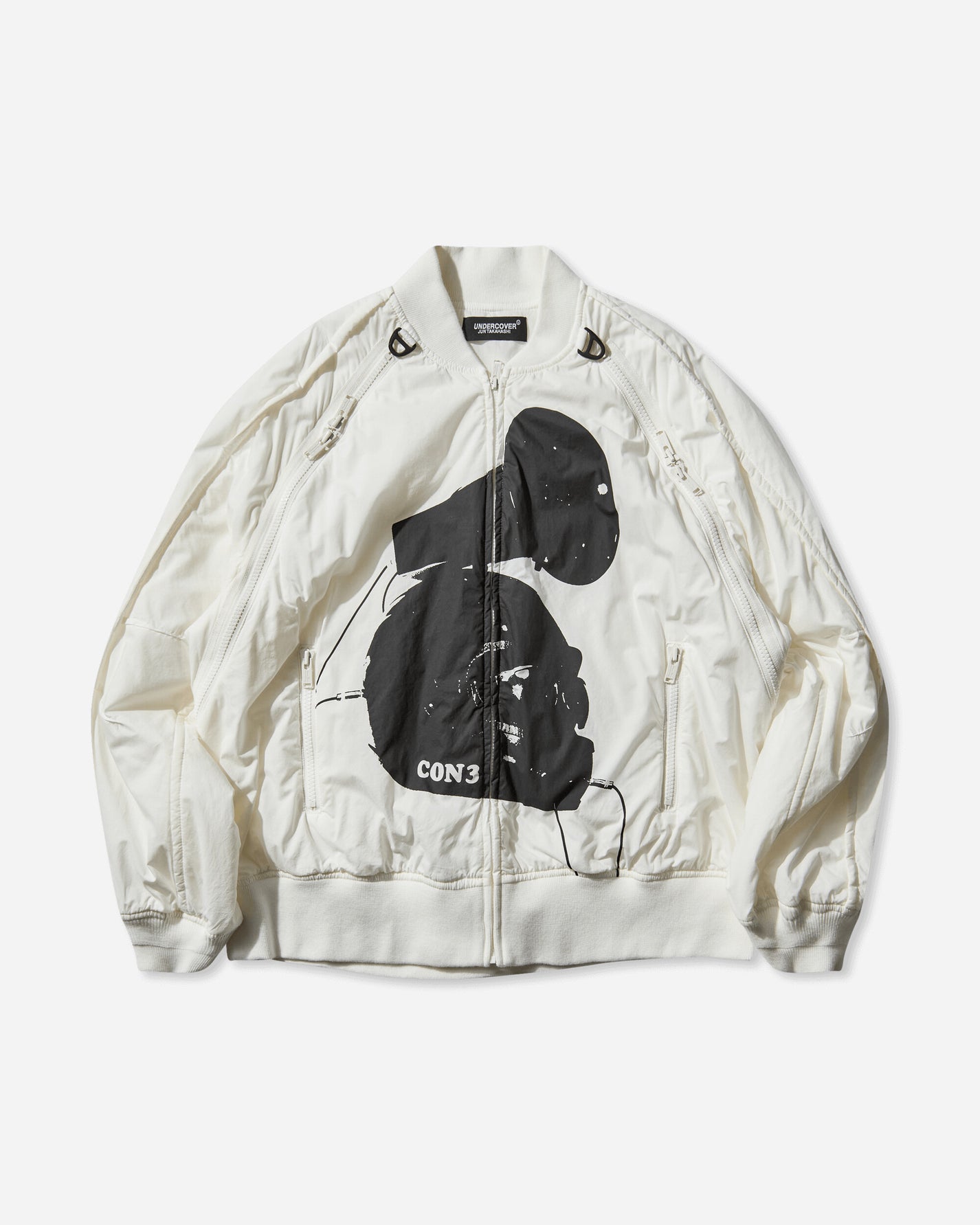 Undercover Blouson Off White Coats and Jackets Bomber Jackets UC2E4206-1 OFFWHITE