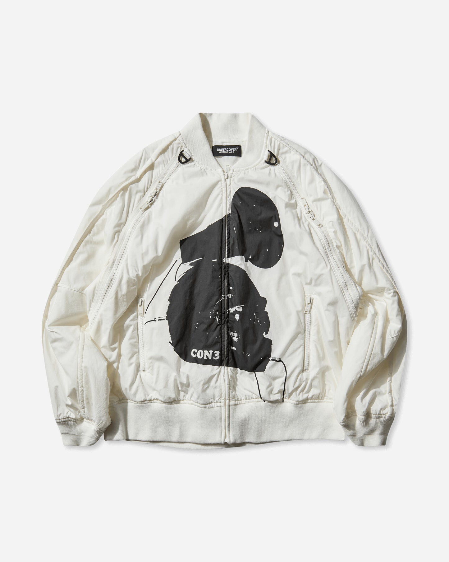 Undercover Blouson Off White Coats and Jackets Bomber Jackets UC2E4206-1 OFFWHITE