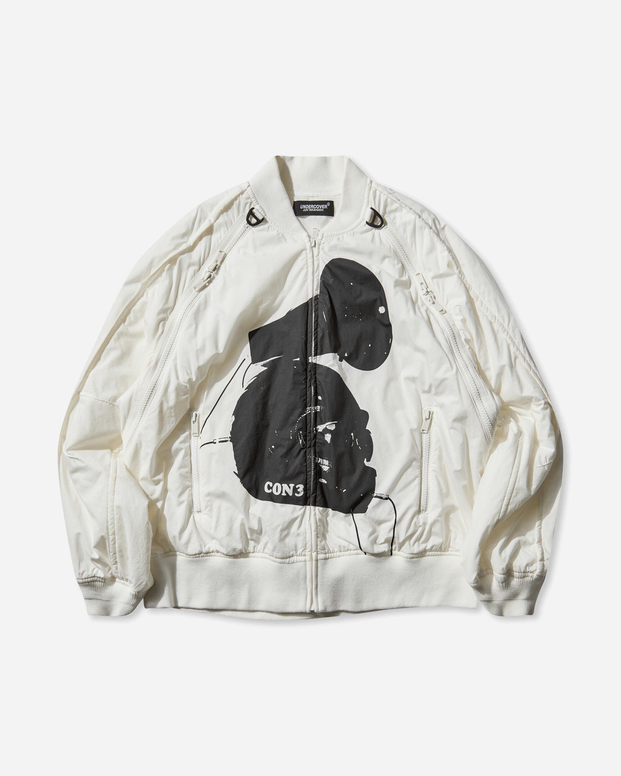 Undercover Blouson Off White Coats and Jackets Bomber Jackets UC2E4206-1 OFFWHITE