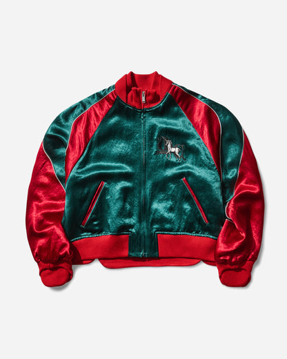 Undercover Wmns Blouson Green Coats and Jackets Bomber Jackets UP2E1204 4