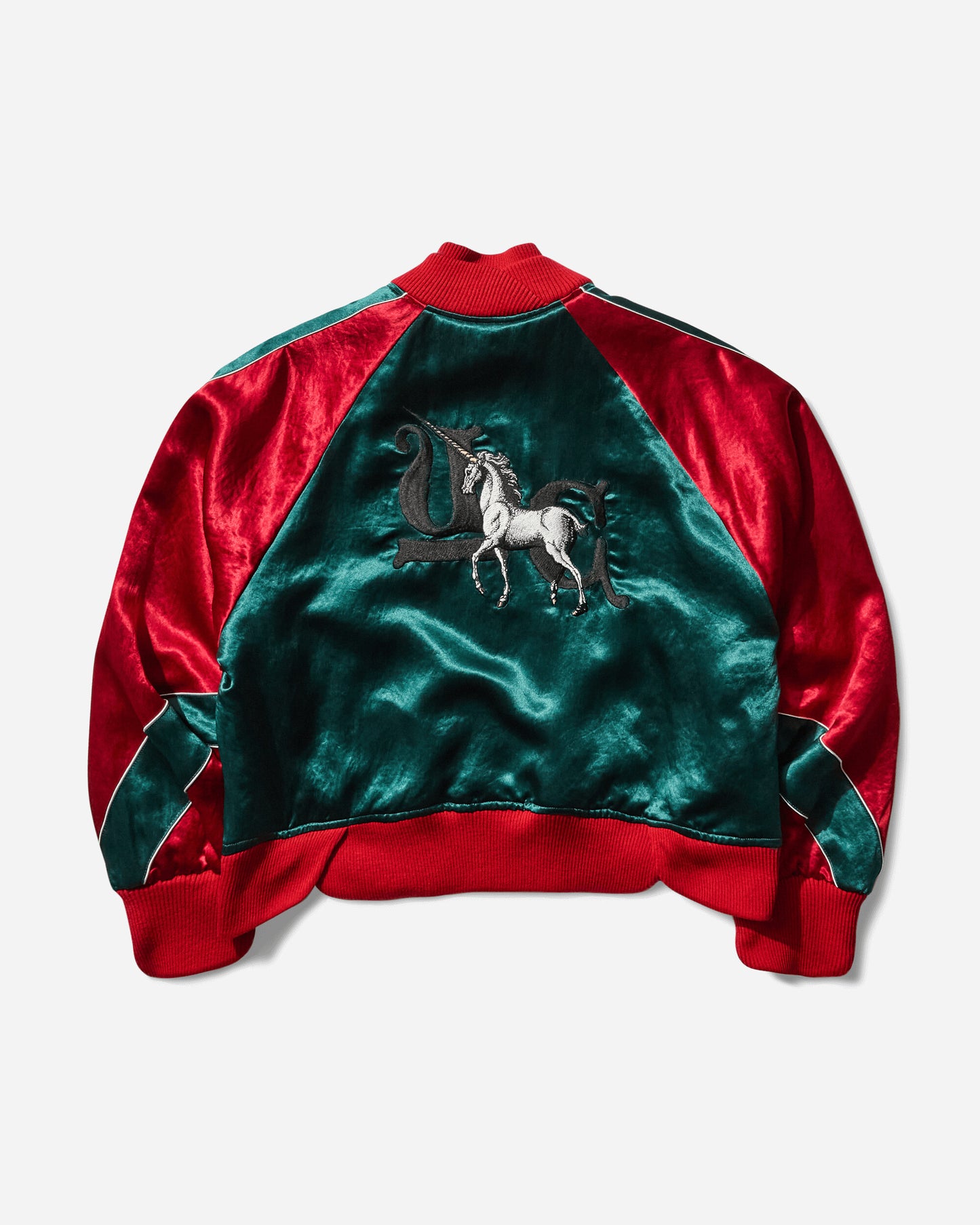 Undercover Wmns Blouson Green Coats and Jackets Bomber Jackets UP2E1204 4