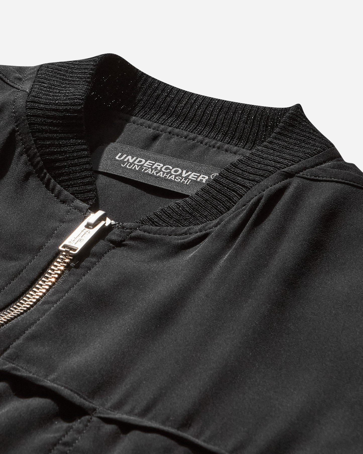 Undercover Wmns Bomber Blouson Black Coats and Jackets Bomber Jackets UC1E1202-2 BLACK