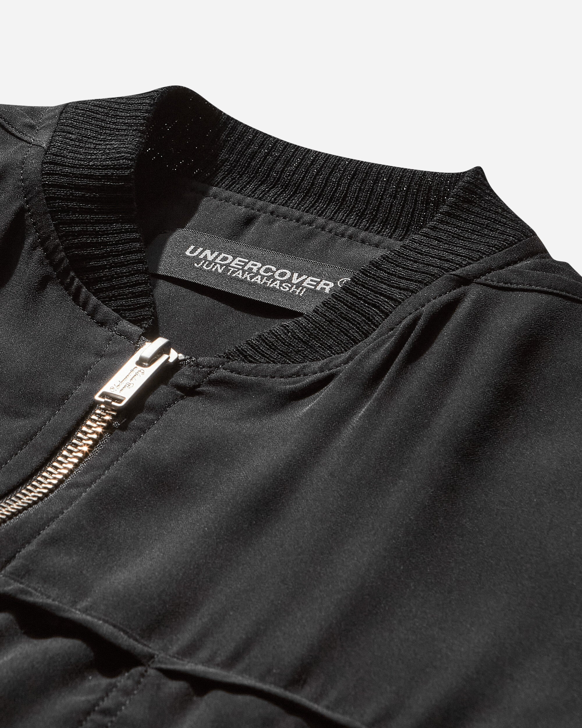 Undercover Wmns Bomber Blouson Black Coats and Jackets Bomber Jackets UC1E1202-2 BLACK