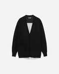 Undercover Knit Black Knitwears Cardigans UP1F4902 BLACK