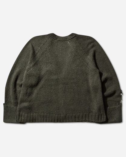 Undercover Wmns Knit Moss Green Knitwears Cardigans UP2E1905 3