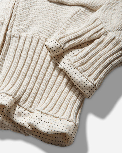 Undercover Wmns Knit Off White Knitwears Cardigans UC1F1903 OFFWHITE