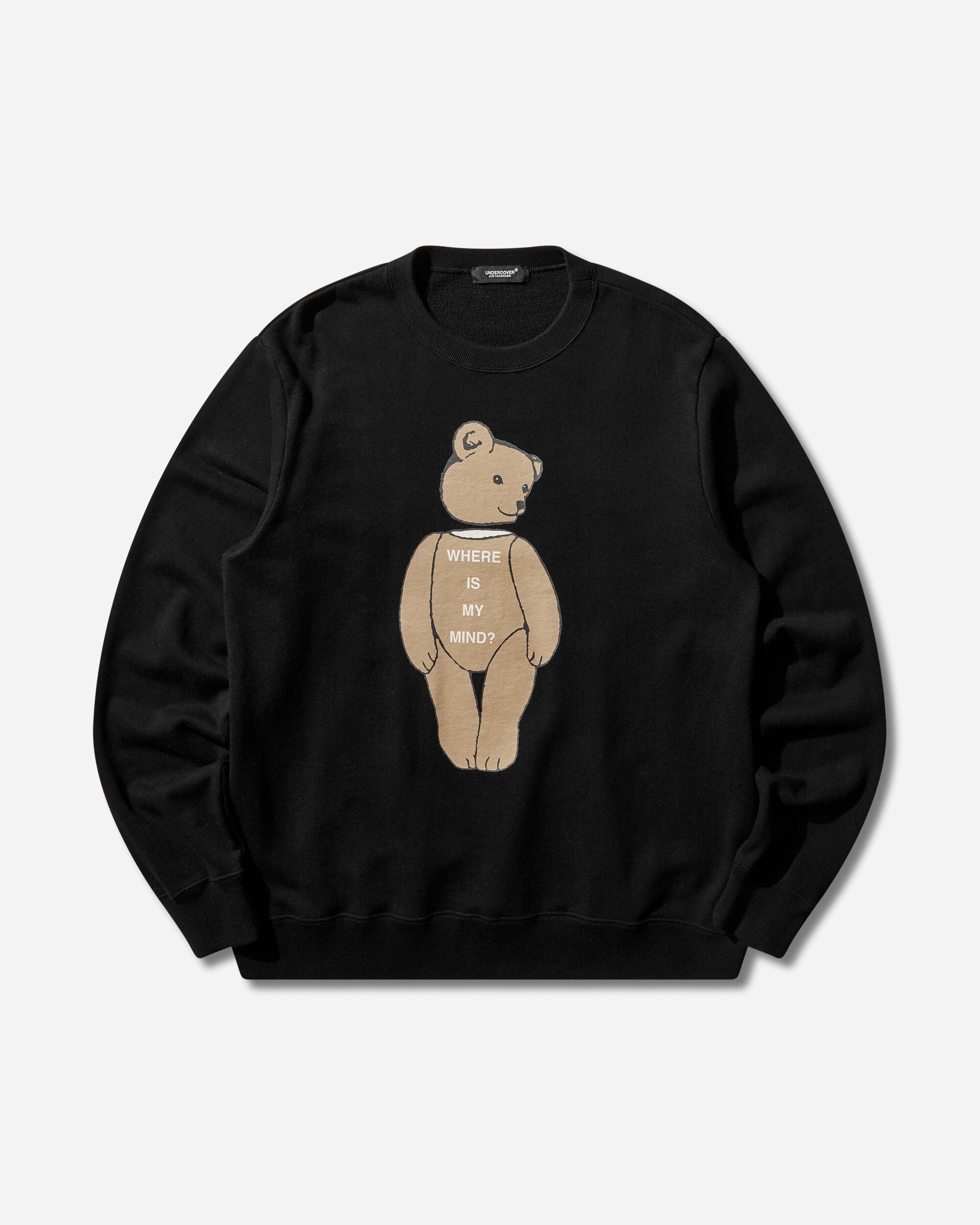 Undercover Crewneck Sweatshirt Black Sweatshirts Crewneck UC1F4891-2 BLACK