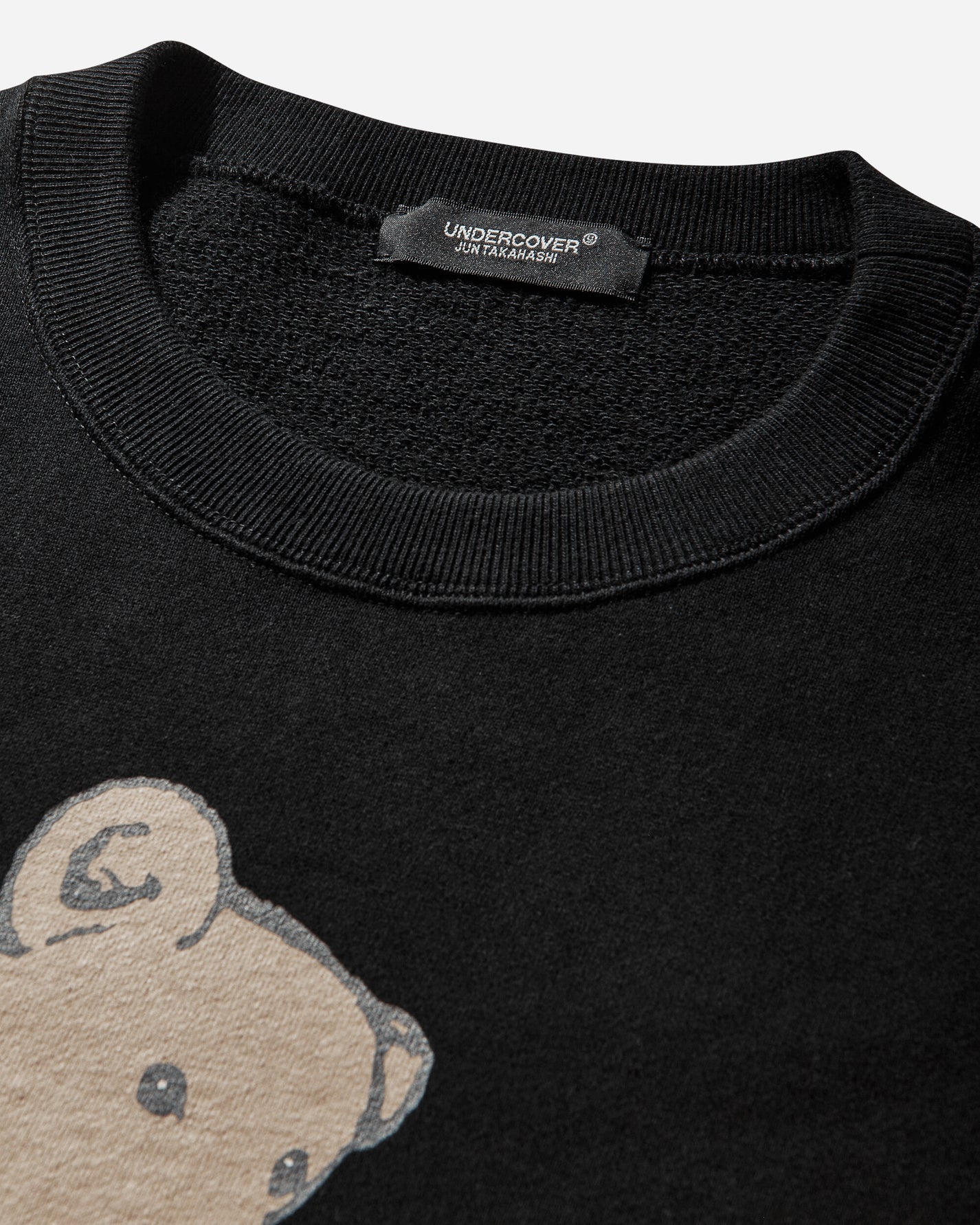Undercover Crewneck Sweatshirt Black Sweatshirts Crewneck UC1F4891-2 BLACK