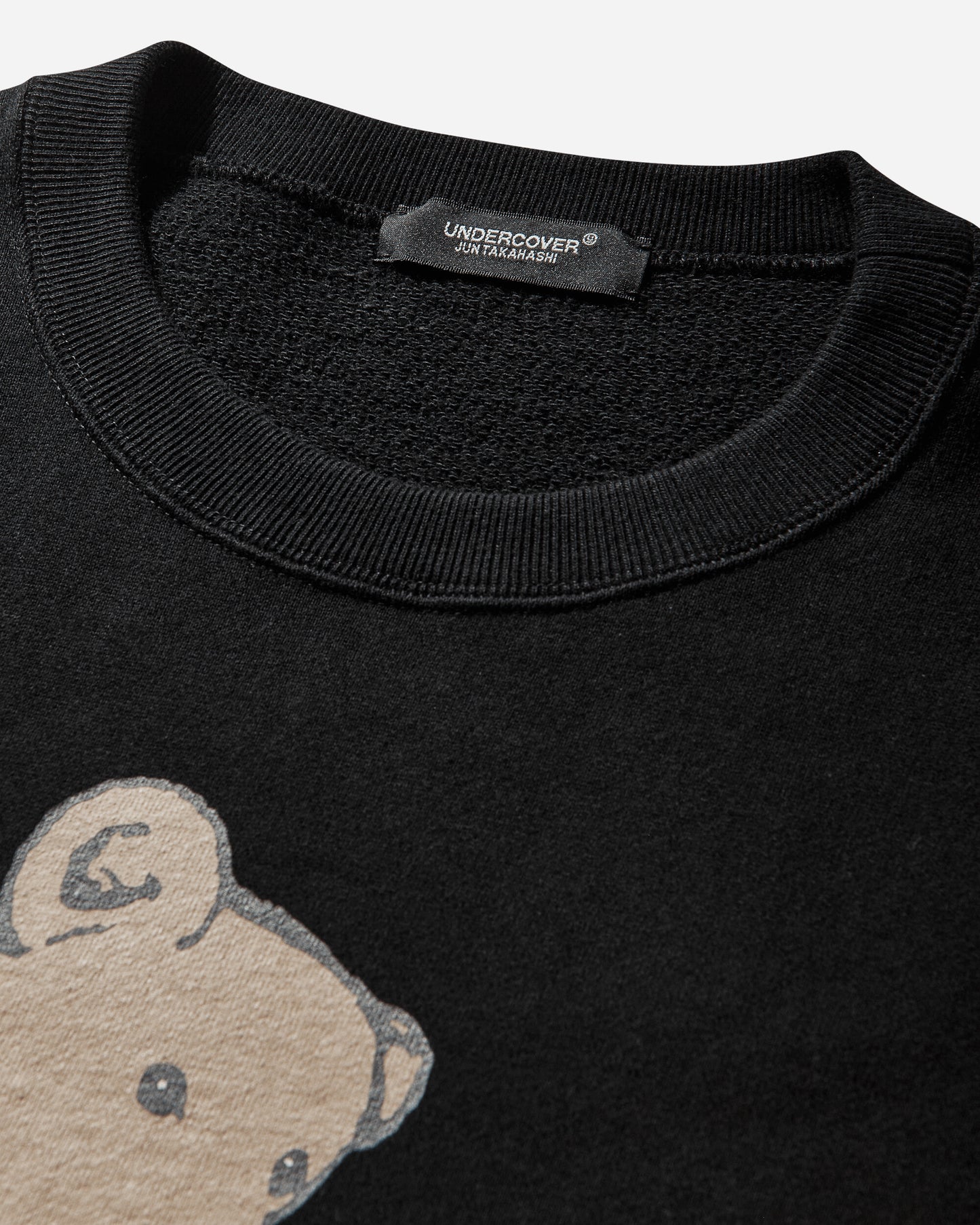 Undercover Crewneck Sweatshirt Black Sweatshirts Crewneck UC1F4891-2 BLACK