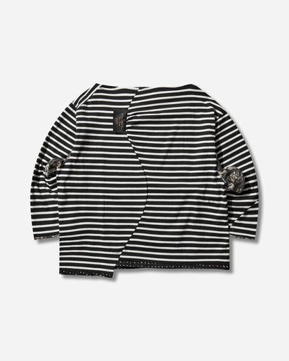 Undercover Wmns C/S Blk Border Sweatshirts Crewneck UC1F1802-1 BLKBORDER