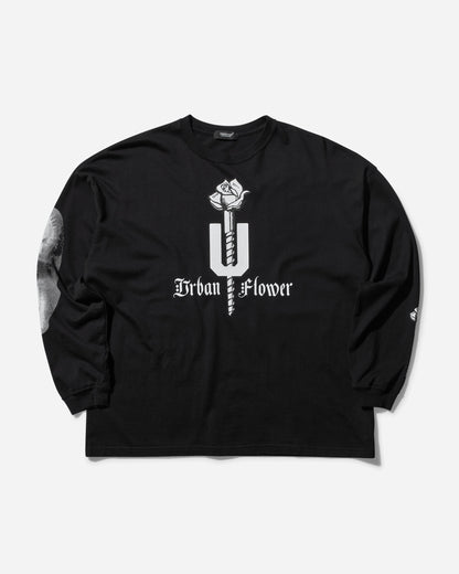 Undercover Wmns C/S Black Sweatshirts Crewneck UC2D1892-2 BLACK