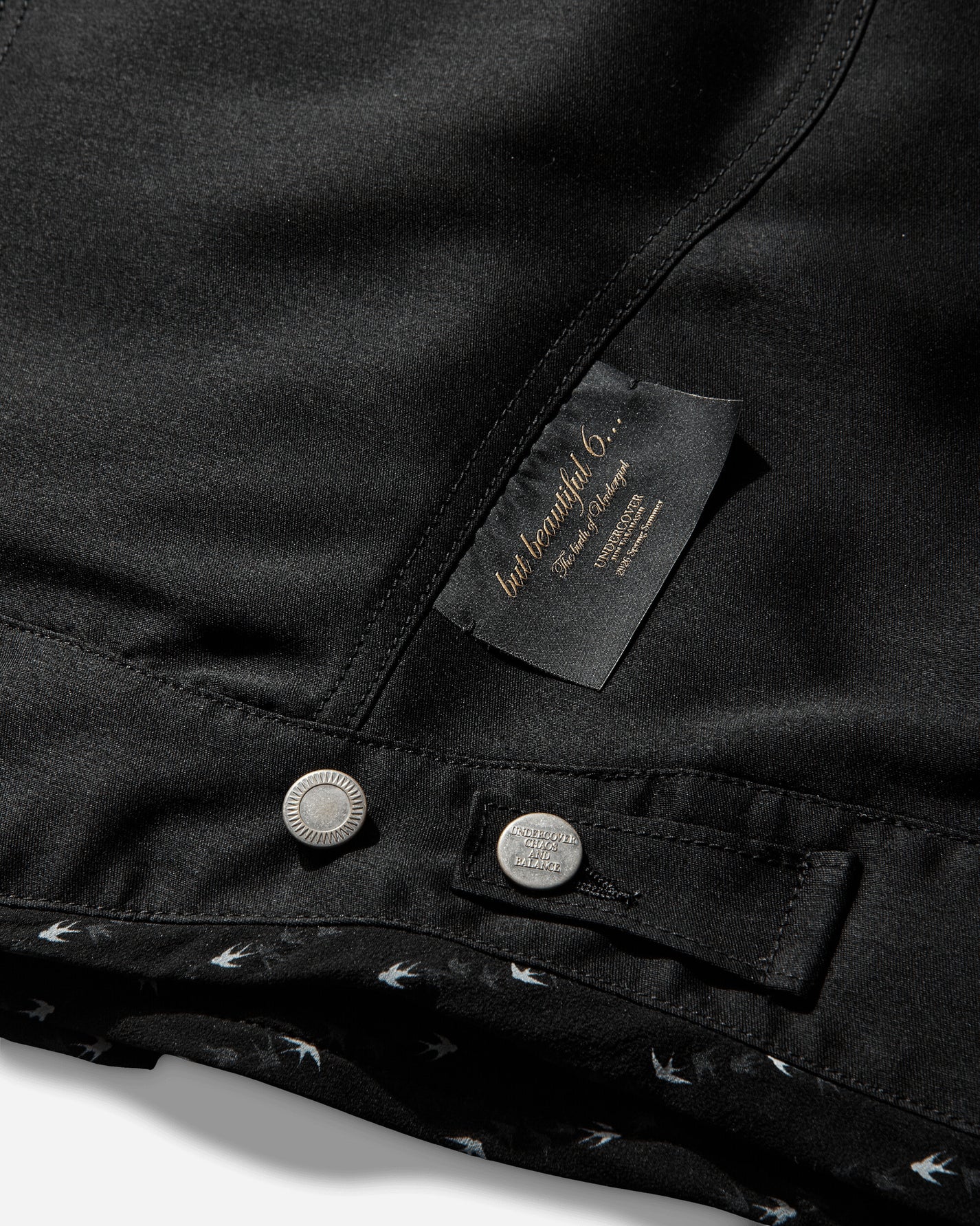 Undercover Wmns Blouson Black Coats and Jackets Jackets UC1F1202-1 BLACK