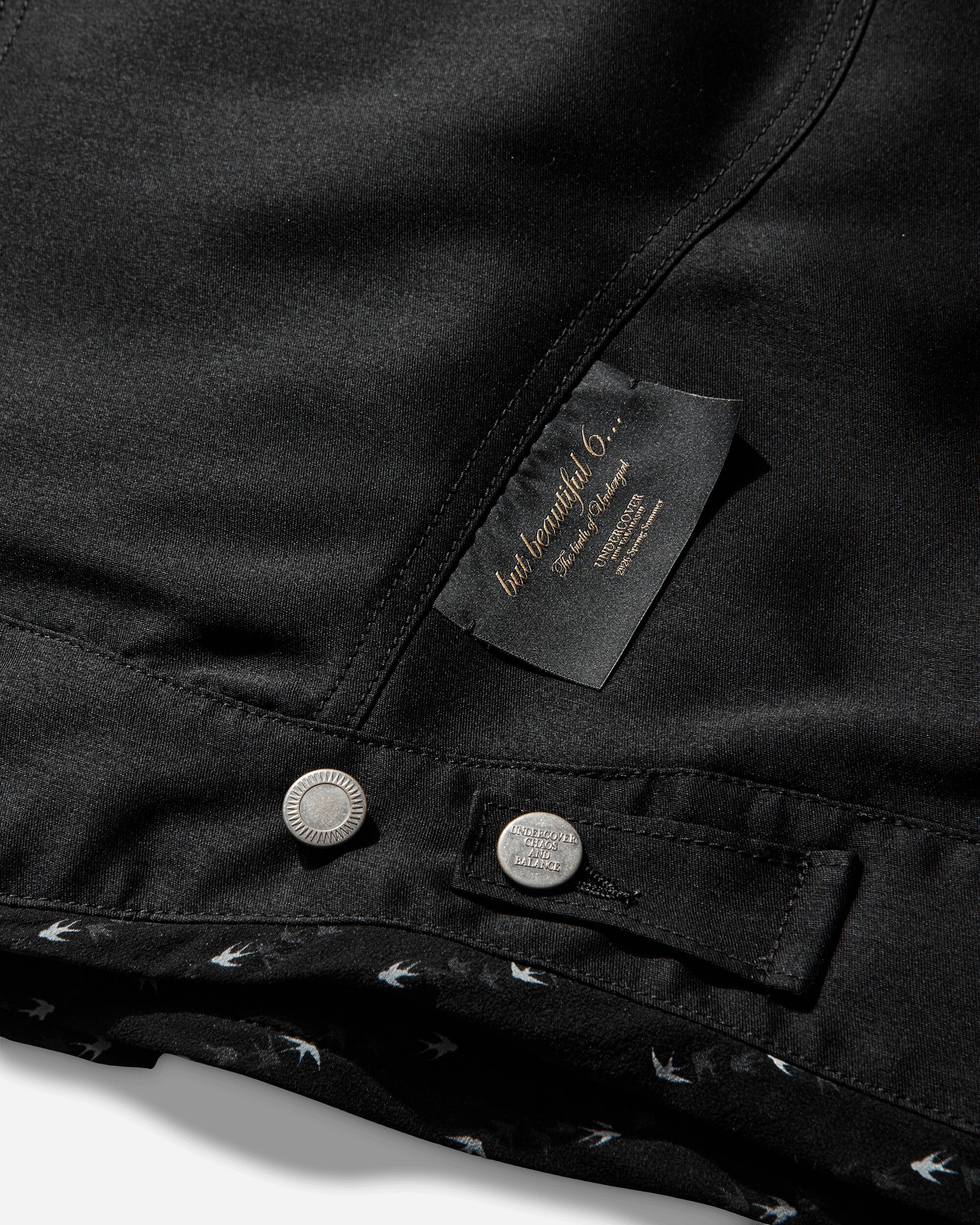 Undercover Wmns Blouson Black Coats and Jackets Jackets UC1F1202-1 BLACK