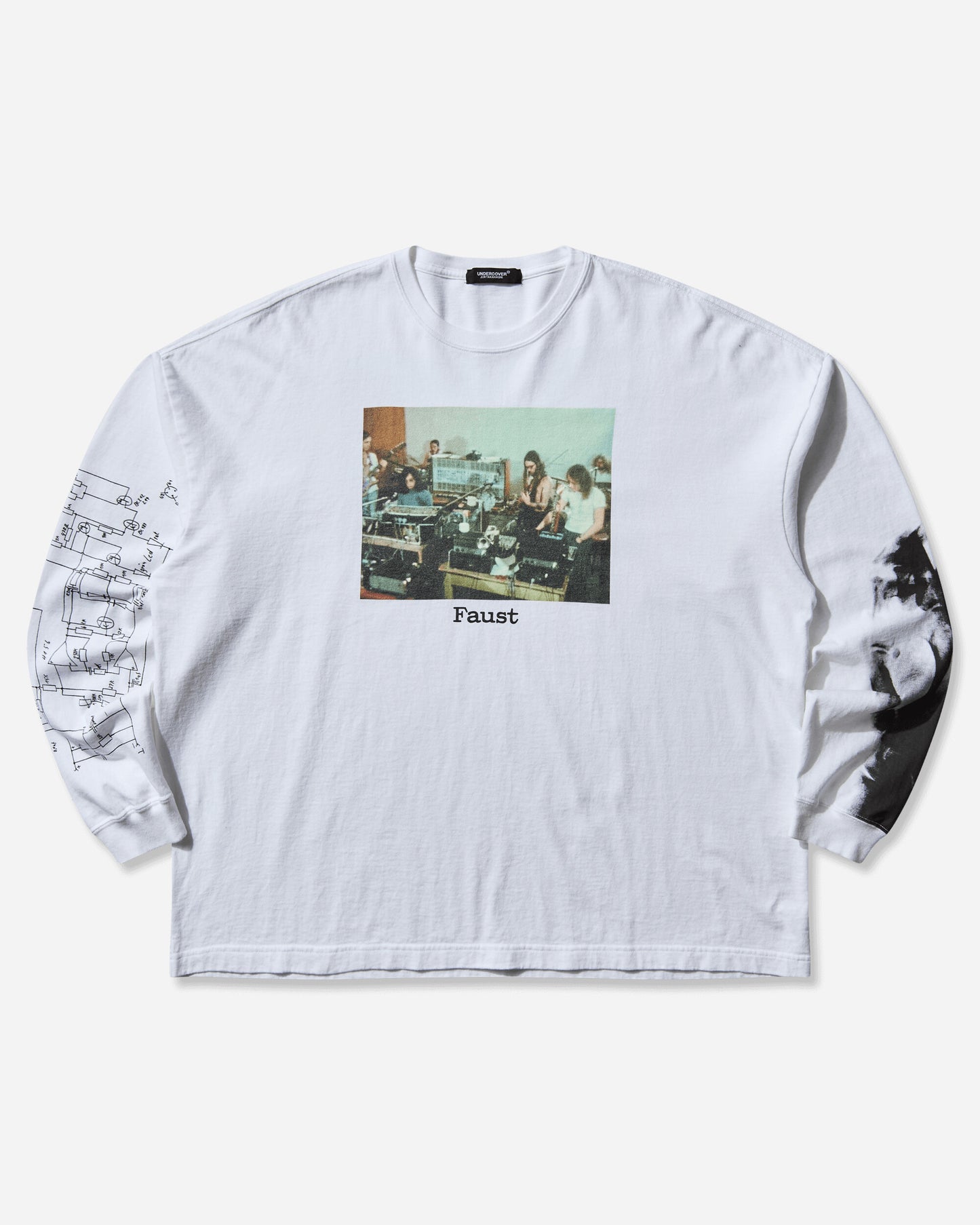 Undercover C/S White T-Shirts Longsleeve UC2E4814-1 WHITE