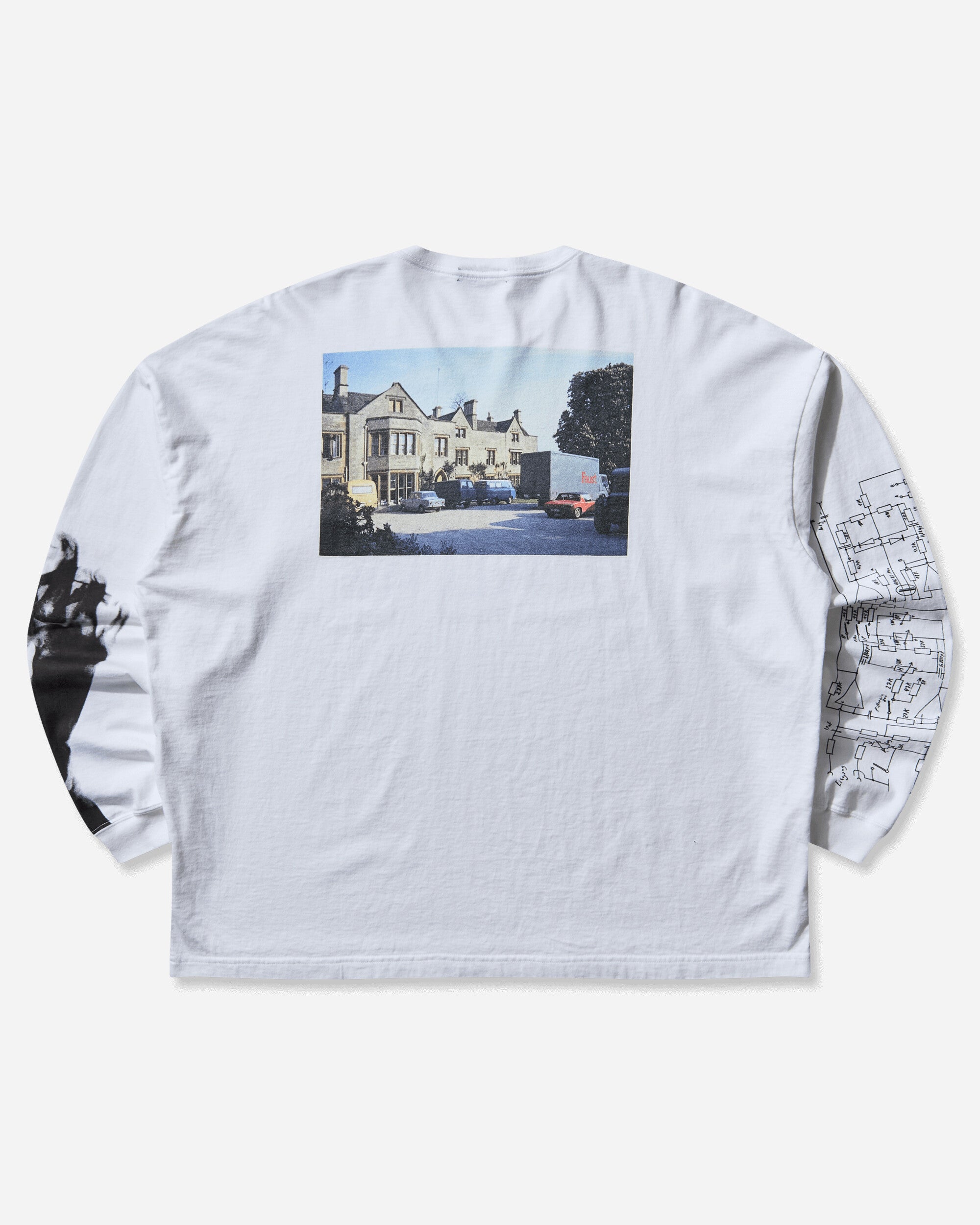 Undercover C/S White T-Shirts Longsleeve UC2E4814-1 WHITE