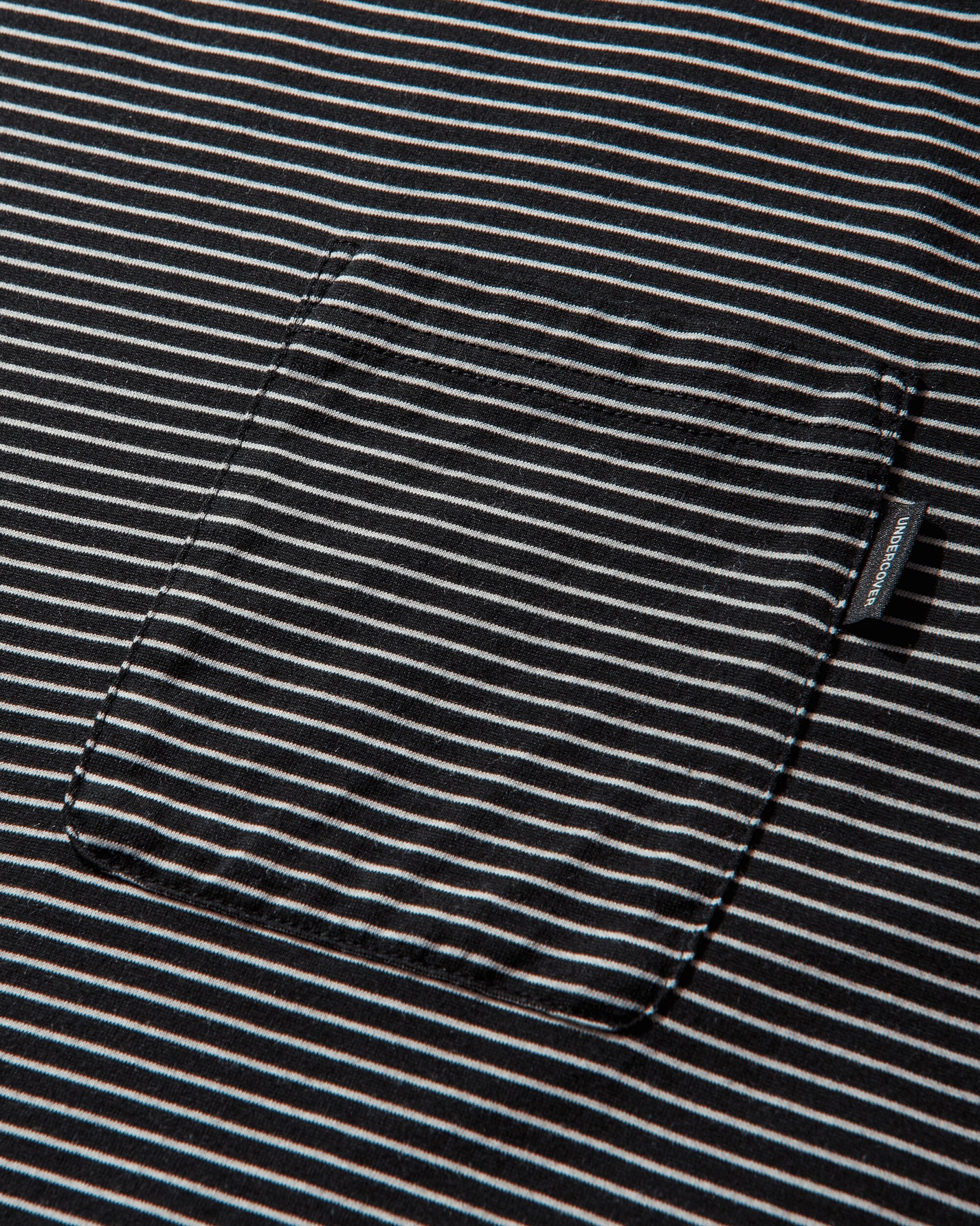 Undercover C S Blk Border T-Shirts Shortsleeve UP1F4806-2 BLK BORDER