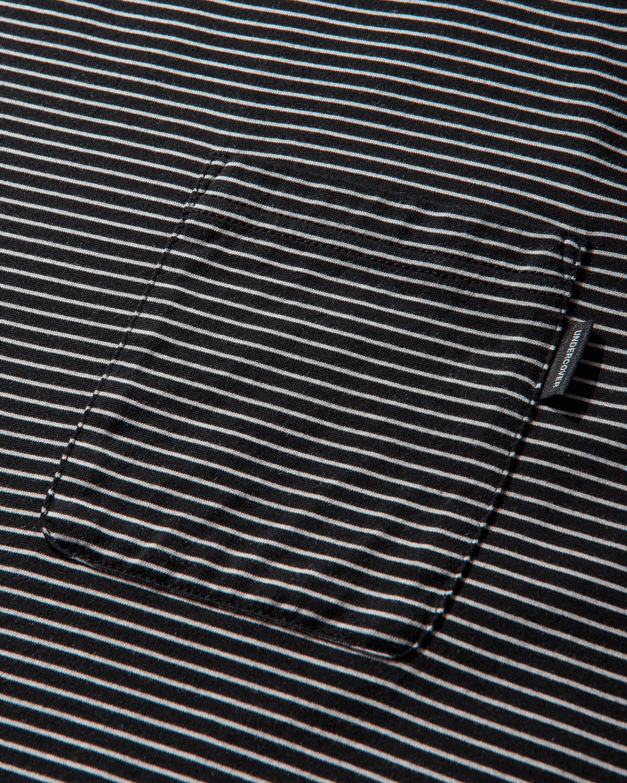 Undercover C S Blk Border T-Shirts Shortsleeve UP1F4806-2 BLK BORDER