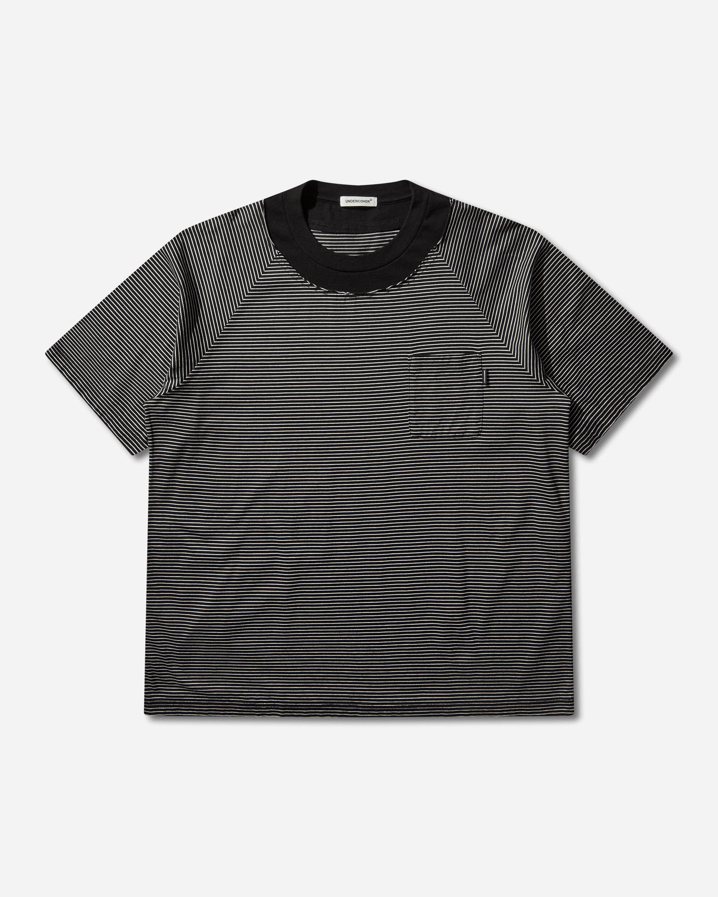 Undercover C S Blk Border T-Shirts Shortsleeve UP1F4806-2 BLK BORDER