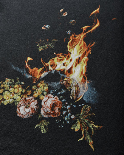 Undercover Oversized Tee Black T-Shirts Shortsleeve UC1F4813 BLACK