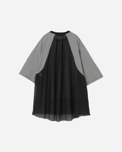 Undercover Wmns Crewneck Blk Border T-Shirts Shortsleeve UC1E8804 BLKBORDER