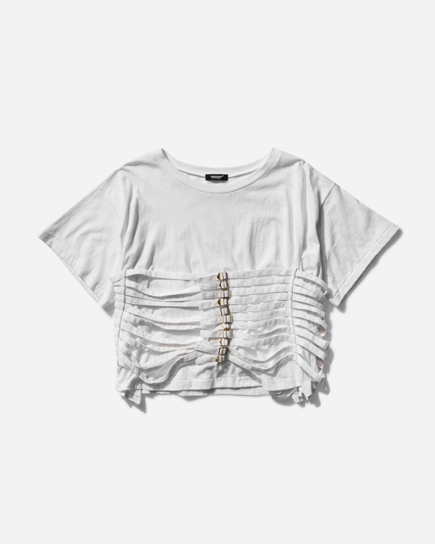 Undercover Wmns Pullover White T-Shirts Shortsleeve UC1E1808 WHITE