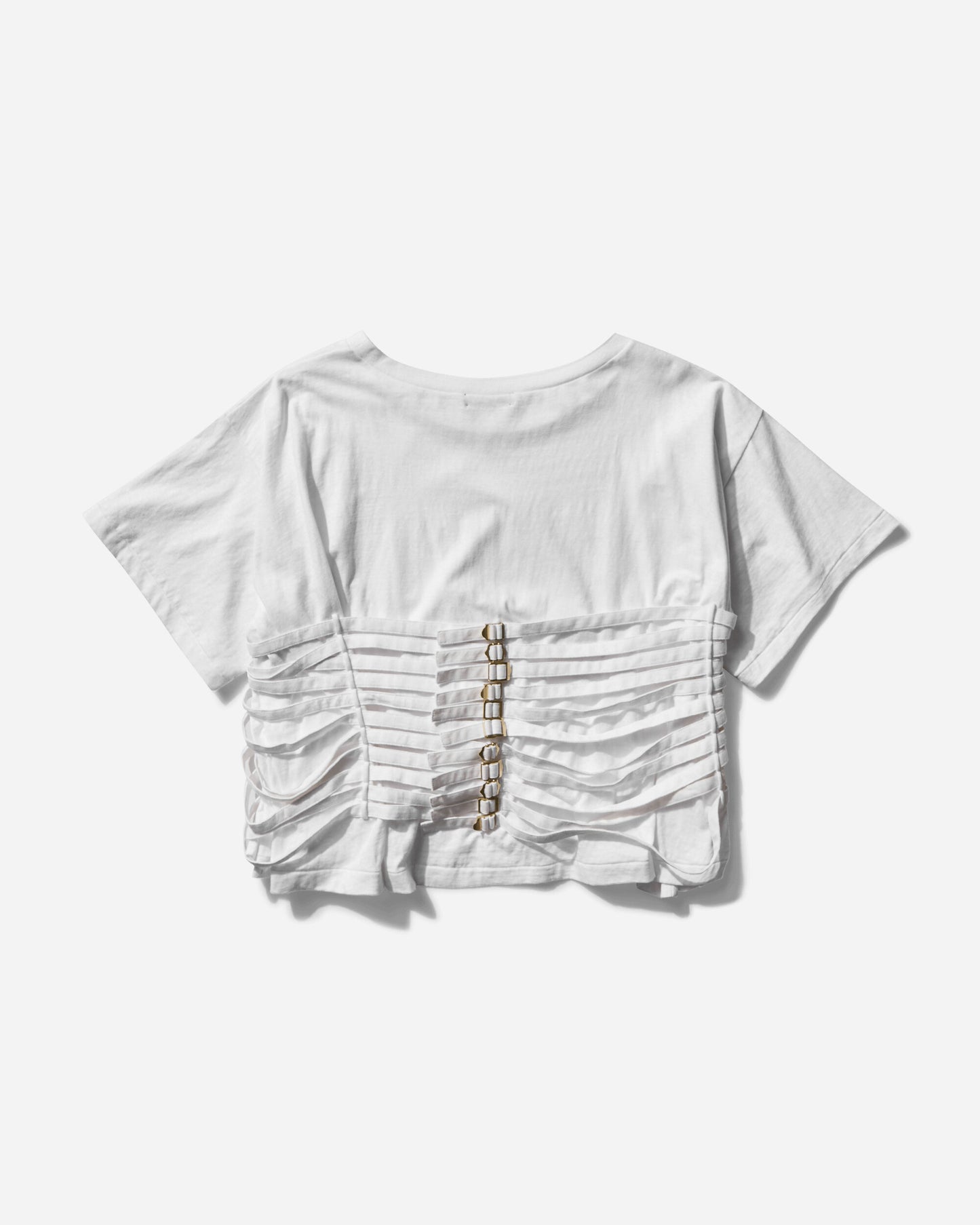 Undercover Wmns Pullover White T-Shirts Shortsleeve UC1E1808 WHITE