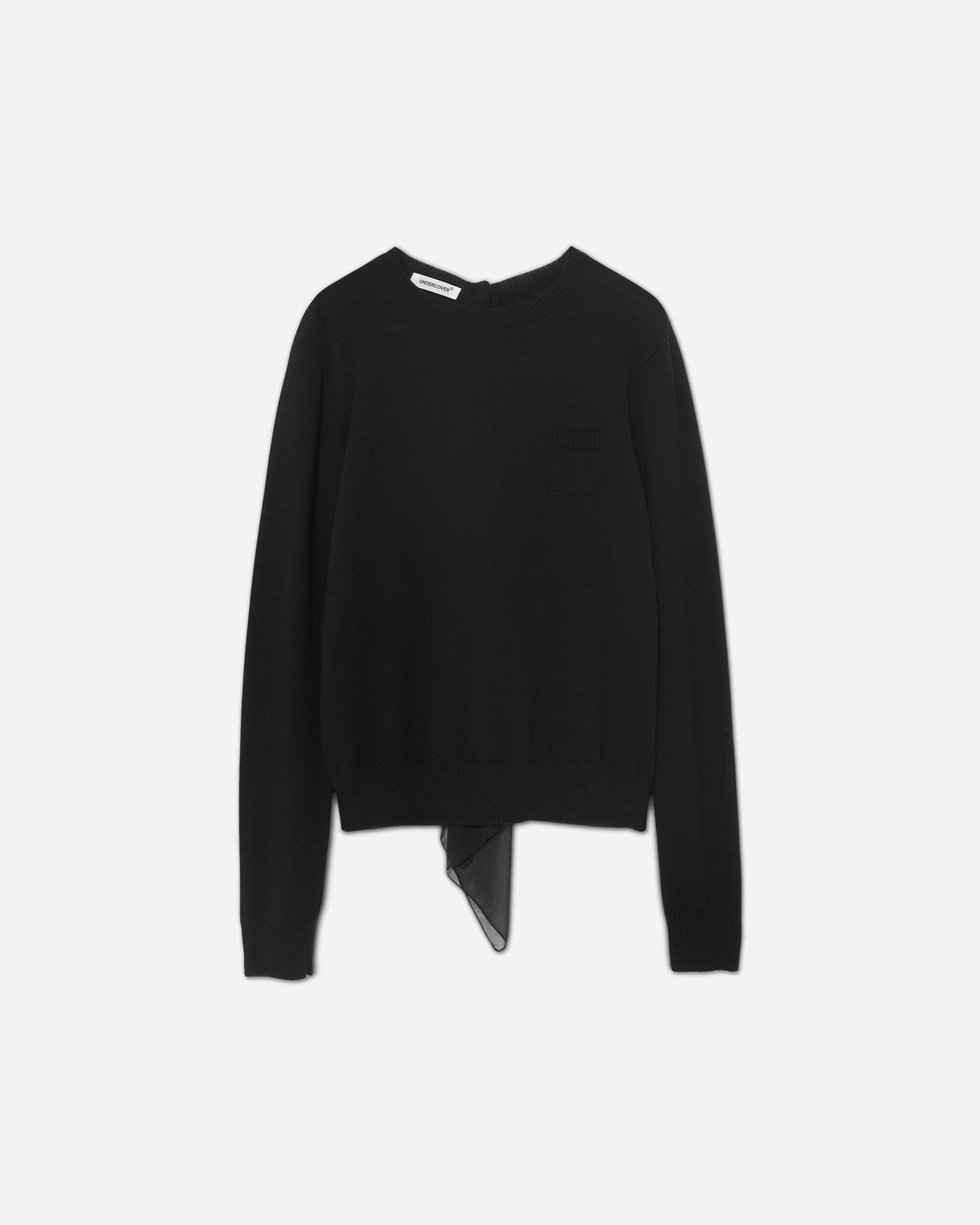 Undercover Knit Black Knitwears Sweaters UP1F1902 BLACK